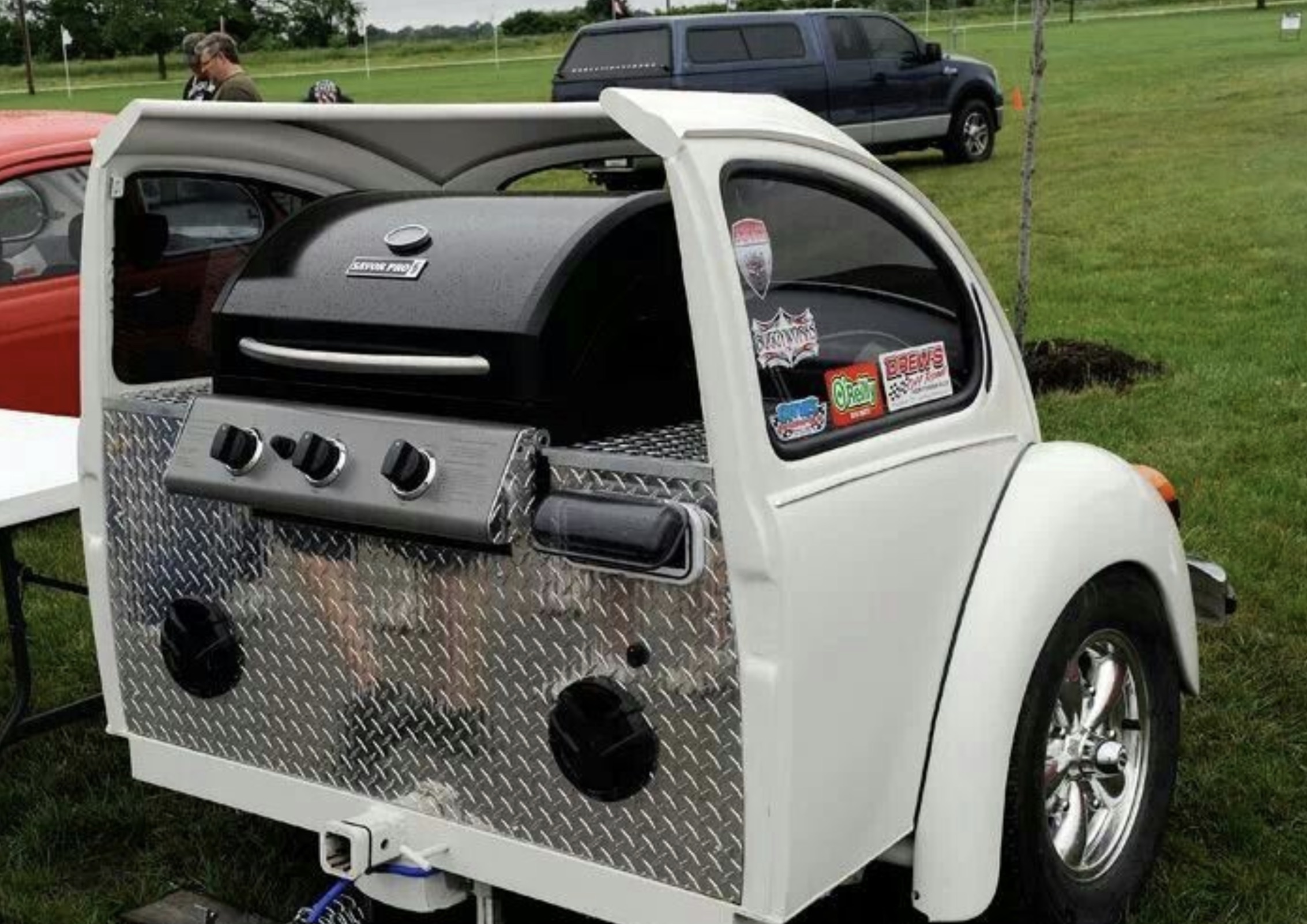 22 Vehicles Enjoying a Second Life as a Grill